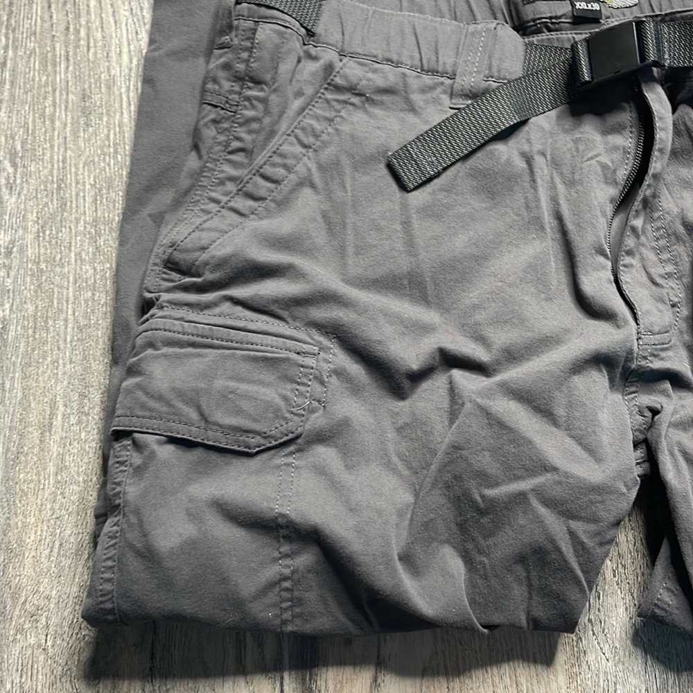 BC Clothing Men Lightweight Convertible Stretch Cargo Pants & Shorts, sz XXLx30 - Picture 6 of 11